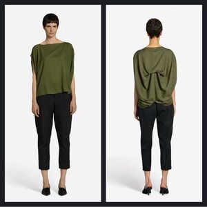 NWT LOTUS EATERS WOMAN KHAKI PARIAN BLOUSE XL